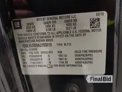 2010 GMC Acadia SLE