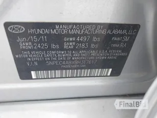 2011 Hyundai Sonata SE