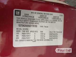 2009 GMC Sierra 1500 SLE