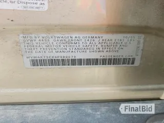 2006 Volkswagen Passat Value Edition