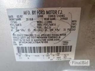 2007 Ford Edge SEL