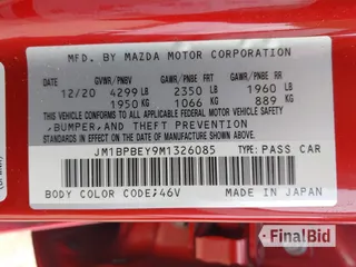 2021 Mazda 3 Premium Plus