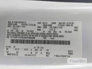 2016 Ford F-150 XL