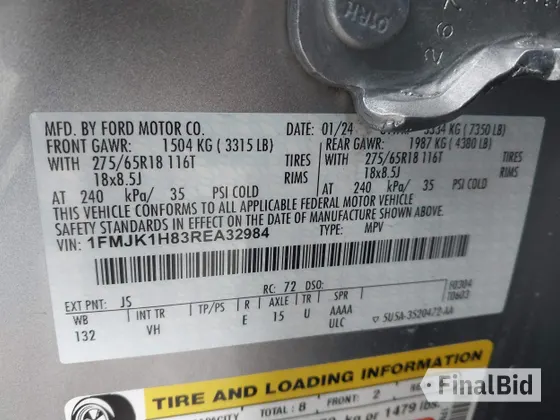 2024 Ford Expedition Max XLT