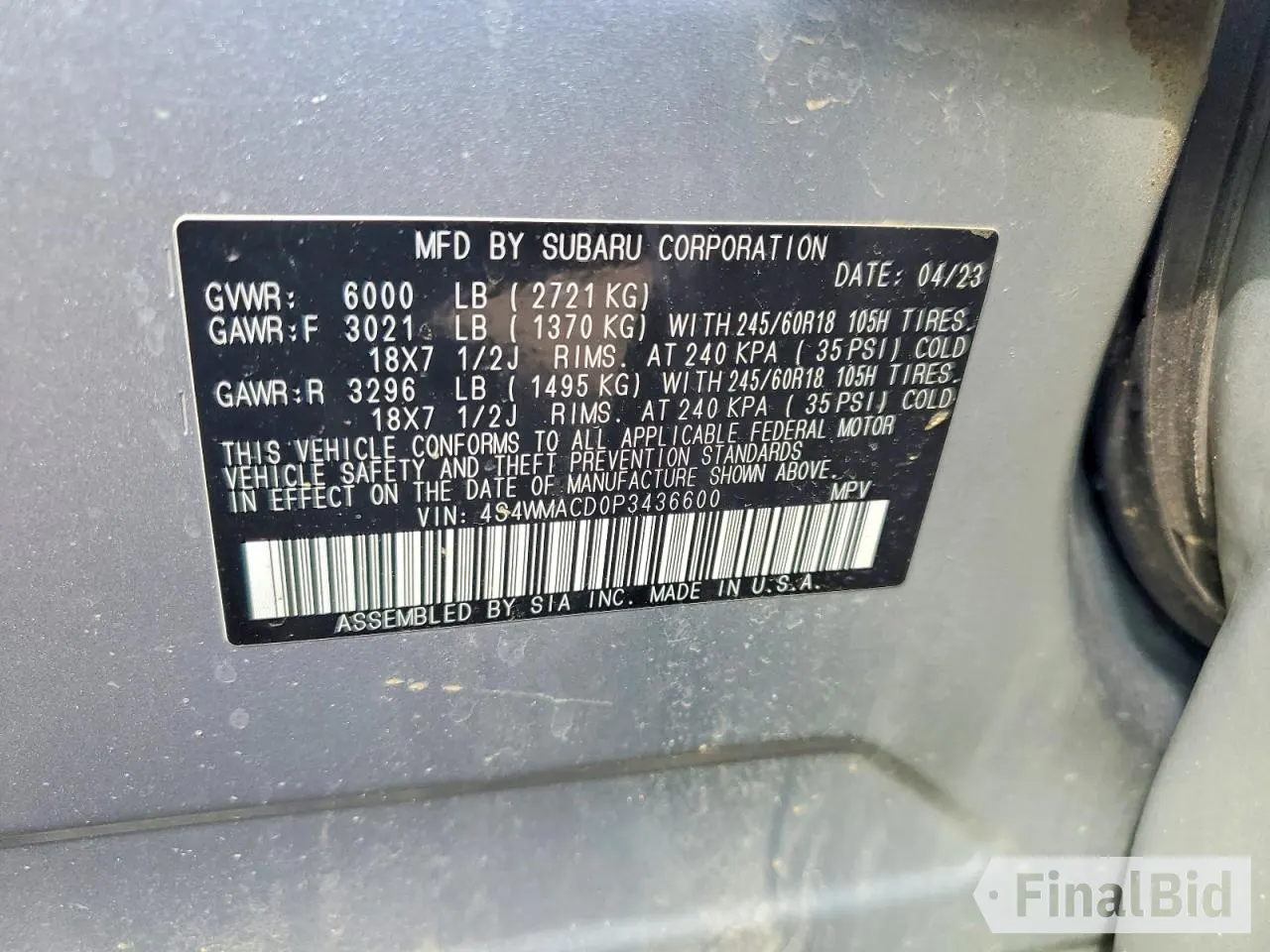 2023 Subaru Ascent Premium