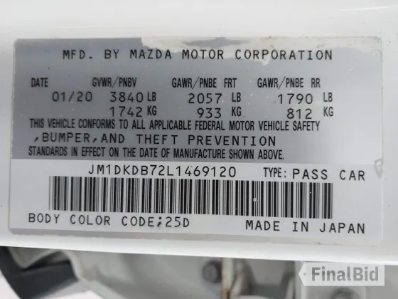 2020 Mazda CX-3 Sport