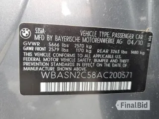 2010 BMW 5 Series 535i Gran Turismo