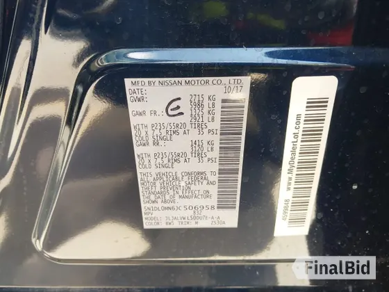 2018 Infiniti QX60