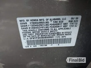 2010 Honda Pilot LX