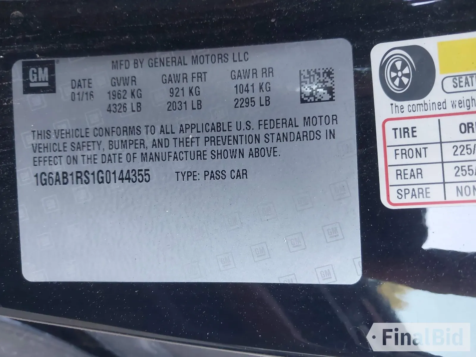 2016 Cadillac ATS