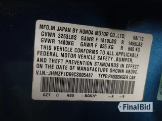 2012 Honda CR-Z EX