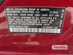 2016 Volkswagen Passat SE