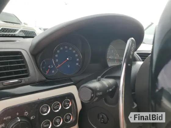 2012 Maserati GranTurismo Sport