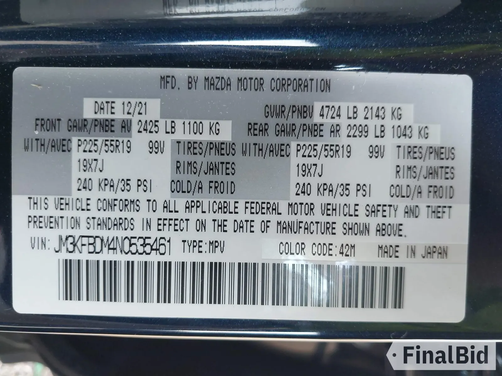 2022 Mazda CX-5 S Premium