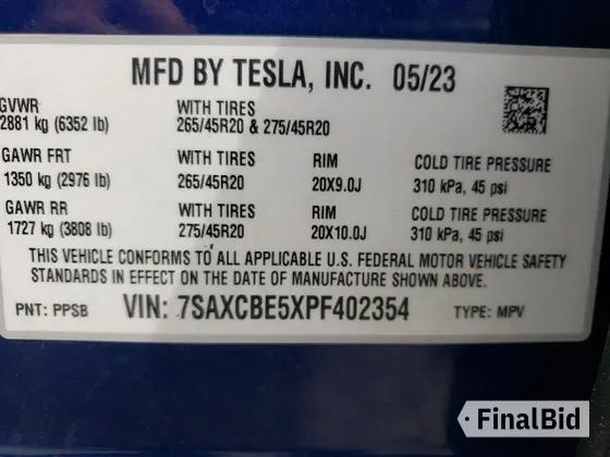 2023 Tesla Model X