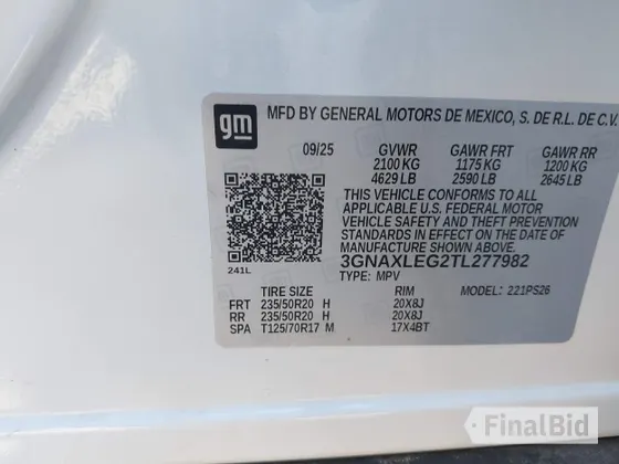2026 Chevrolet Equinox FWD RS