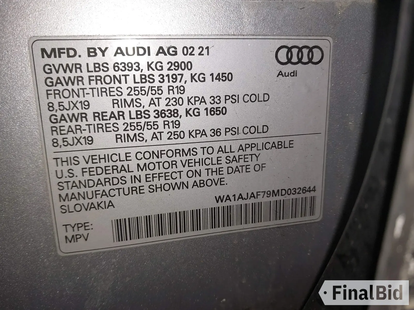 2021 Audi Q7 Premium