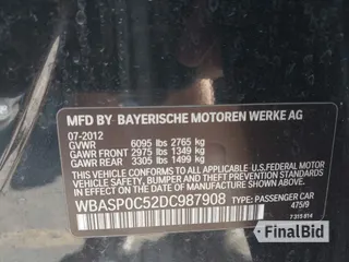 2013 BMW 5 Series