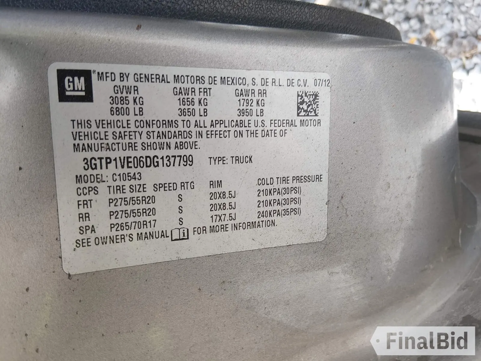 2013 GMC Sierra 1500 SLE