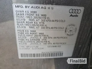2013 Audi Q7