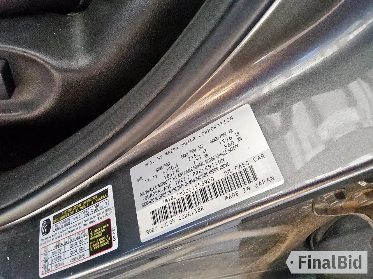 2012 Mazda 3 S Grand Touring