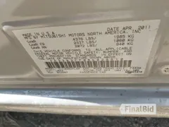 2011 Mitsubishi Galant FE
